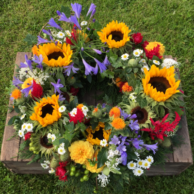 Evolve Flowers - Sunflower Wreath
