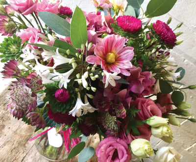 Evolve Flowers - All Pink Bouquet