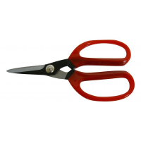 Flower Arranging Scissors - Carbon Blade Scissors 18cm make precision cutting effortless, with their 7cm blades crafted from premium grade carbon steel.