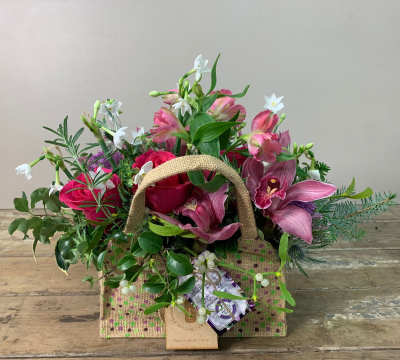 Mother’s Day Floral Keepsake Tote Product Image