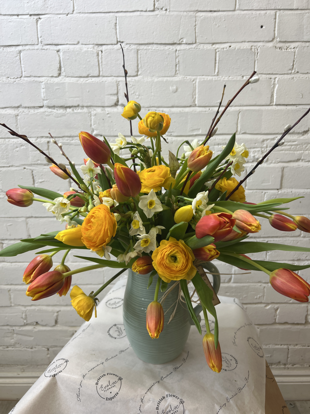 Mother’s Day Golden Sunrise Vase